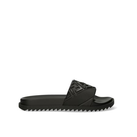 Fendi, Flip Flops Zwart, Heren, Maat:41 EU