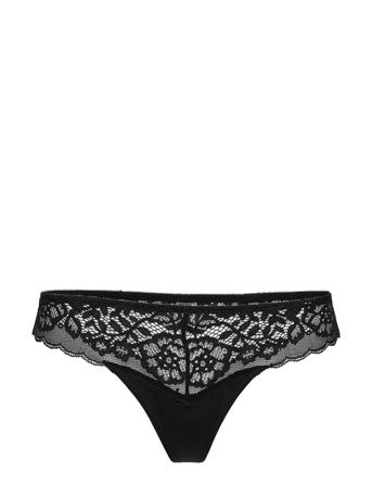 Brief Colin Thong Regular Stringit Alusvaatteet Musta Lindex