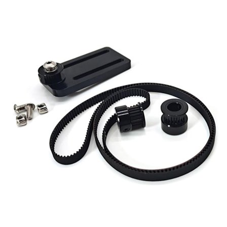 3D-skrivare Dubbel Z-axel Lädskruv Aluminium Kit Timing Belt för CR10/Ender3 3S-serien Skrivartillbehör