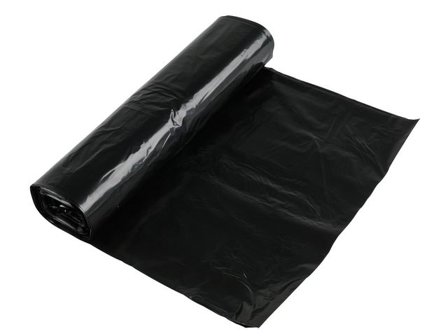 POLYNOVA Plastsäck POLYBLUE 160L 60my svart 10/rl - Lyreco - Städ och hygien - Påsar och säckar - Plastsäckar