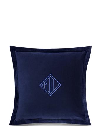 Velvet Cushion Cover Home Textiles Cushions & Blankets Cushion Covers Sininen Ralph Lauren Home