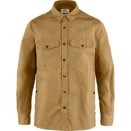 Fjällräven Men's Singi Overshirt Men long-sleeved shirts Brown XL