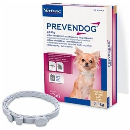 Virbac Prevendog Collari Antiparassitari Per Cani Taglia Piccola