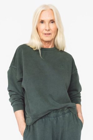 CAMILLA PIHL - Mara Sweatshirt - Dark Green SizeXS