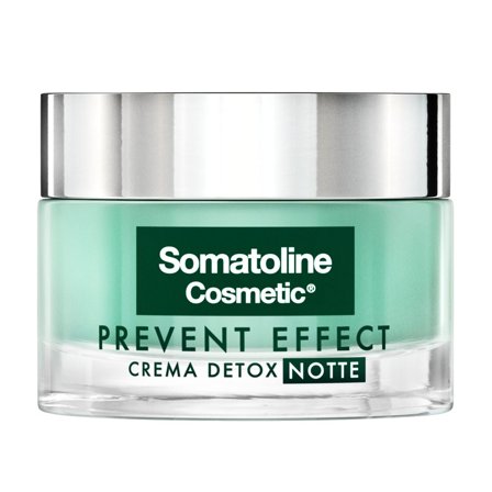Somatoline Prevent Effect Crema Detox Notte 50ml - Tratt. viso notte primi segni