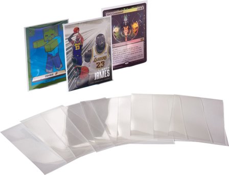 Samlekort Sleeves Pro - Standard str. - Transparent - 100 stk.