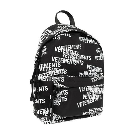 Vetements Patterned Rugzak , Zwart , unisex , Maat: ONE Size Rugzakken