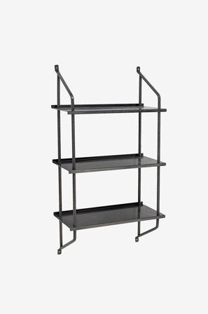 Bloomingville - Sindre Hylde - Sort - Væghylder - Fra Homeroom