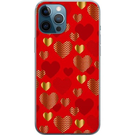 Yhteensopiva Puhelinkuori Apple Apple iPhone 12 Pro Max GoldenHearts