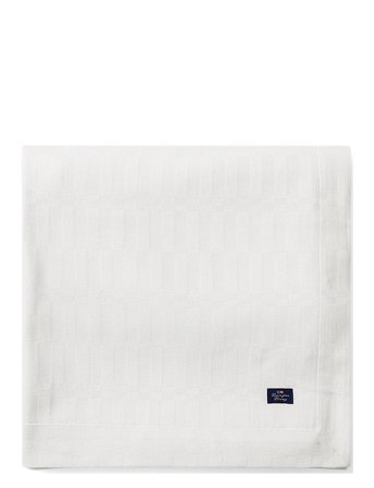 Lexington Home | White Jacquard Cotton Tablecloth | 150X250