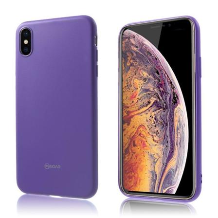 Roar Korea Iphone Xs Max Mobilskal Silikon Matt - Lila