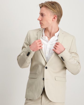 Jack & Jones JPRSOLAR BLAZER JNR Beige Blazer/Anzüge Jungen - Kids Brand Store