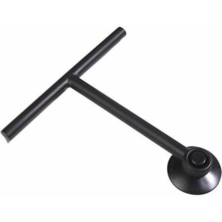 Brusekraber med sugekopholder - Sort - Vindueskraber