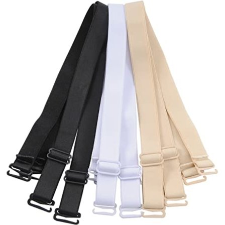 Lingerietillbehör 12 mm (set om 3) Justerbar axelrem E