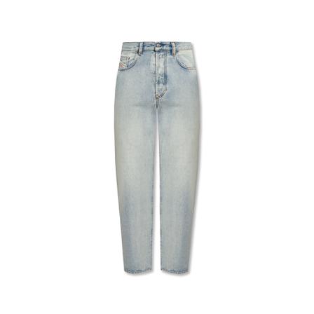 Diesel, 2010 loose-fit jeans Blauw, Heren, Maat:W30 L32,Katoen,Patches