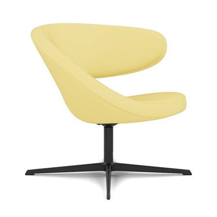 Varier Furniture Peel Club - Yellow Polyester - Black base
