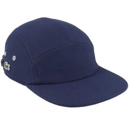 Lacoste - Blå 5panel Keps - Side Patch Blue Marine 5-Panel @ Hatstore