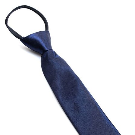 Färdigknuten slips Enfärgad Vuxen 48 x 5 cm - Flera färger