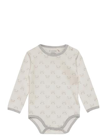 Body Ls Bodies Long-sleeved Vit Fixoni