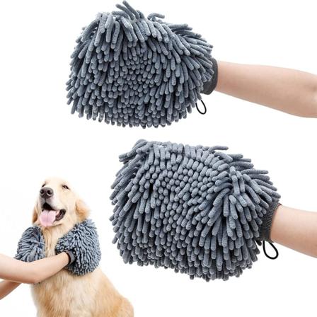 Hundhanddukar, snabbtorkande hundtassar