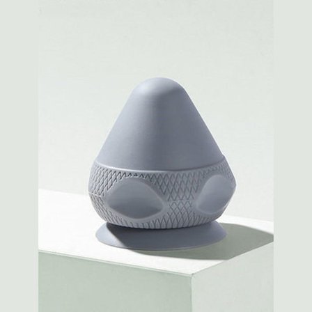 Silikone massagebold Rygmassør GRÅ