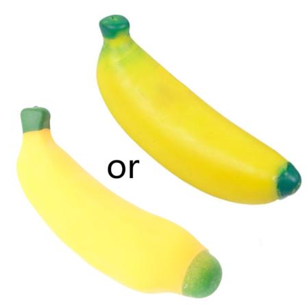 Lasten hauskat realistiset banaaniporkkanalelut hierontalelut 6-8-vuotiaille lapsille lievittävät stressiä parantavat älykkyyttä Lahja
