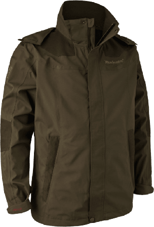 Deerhunter Men's Track Rain Jacket Men Hunting jackets unlined Brown M