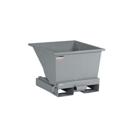 Tippcontainer, 150 liter, grå