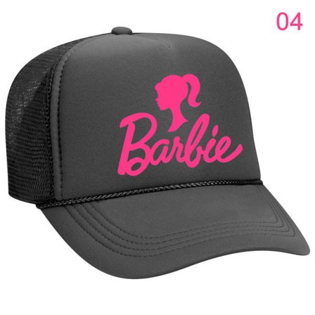 Barbie Kirjaimet Brodeerattu Baseball-Lippis Kesälippikset A4