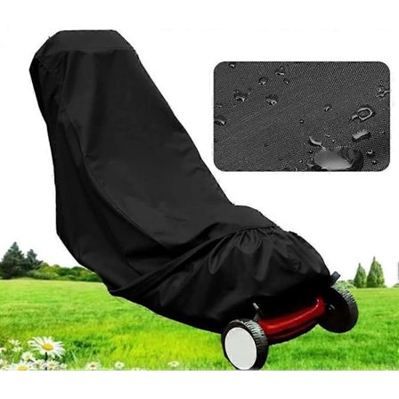 Universelt plæneklipperdækken, 188 cm x 63,5 cm x 99 cm, 210D Oxford vandtæt støvtæt UV-beskyttelse beskyttelsesdækken, plæneklipper