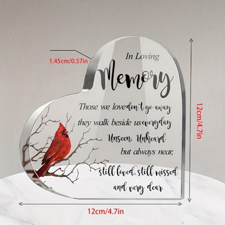 Sympathy Gift Memorial Gifts 0,57 tum tjock