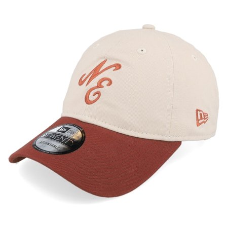 New Era - Beige unconstructed Keps - Peached Cotton 9TWENTY Terracotta/Copper Dad Cap @ Hatstore