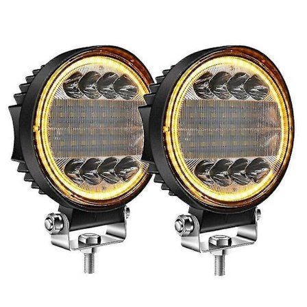 2x 4 Tuuman 200W LED Työvalo Combo Spot Flood Off Road Ajo Sumuvalo