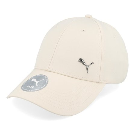 Puma - Wit adjustable Cap - Essential Metal Puma Cat Bb Cap White Adjustable @ Hatstore