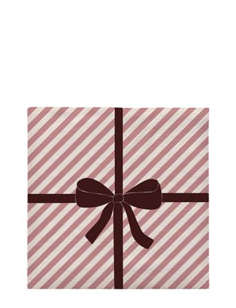 Fiogo Home Textiles Kitchen Textiles Napkins Paper Napkins Röd Broste Copenhagen