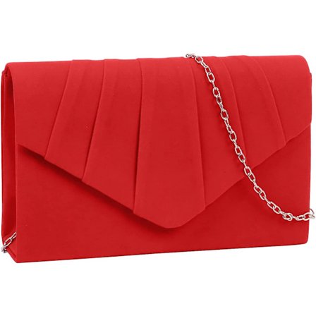 Evening Clutch Faux Suede käsilaukku