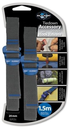 Sea to Summit Tiedown Hook Strap 1.5m x 20mm