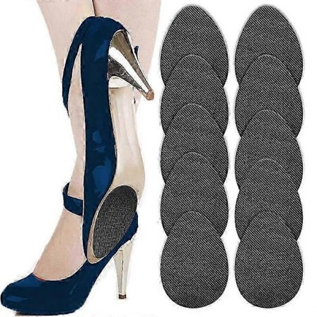 10 par Halkskydd Skosula Pads Självhäftande Sula Grepp Skydd