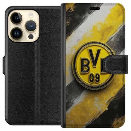 Kompatibelt Plånboksfodral till Apple Apple iPhone 15 Pro Färgstarkt abstrakt pusselmönster som symboliserar gemenskap, mångfald och kreativitet i