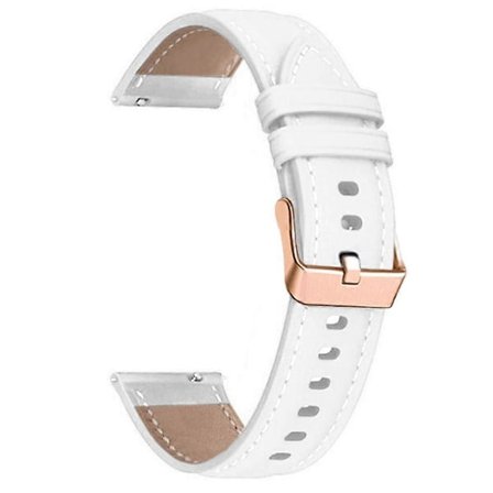18mm PU Läderarmband för Huawei Watch GT 5 Pro 42mm/GT 5 41mm/GT 4 41mm Roséguldfärgat Spänne Klockarmband db