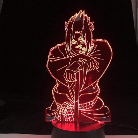 Naruto Legetøj til Drenge, Anime Gave Lampe Fødselsdag Dekorationer, Itachi Uchiha Kakashi Jiraiya Gave til Piger