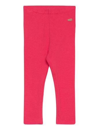 Leggings Rib Bottoms Leggings Pink Minymo