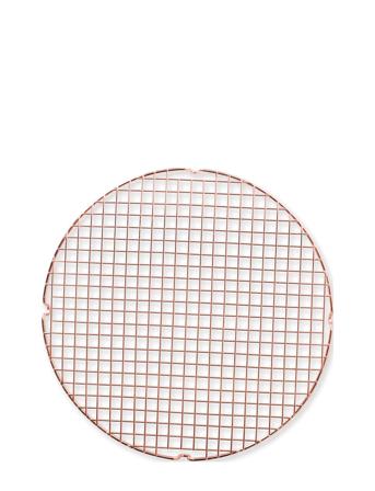 Round Copper Cooling & Serving Grid Home Kitchen Baking Accessories Other Baking Accessories Brown Nordic Ware