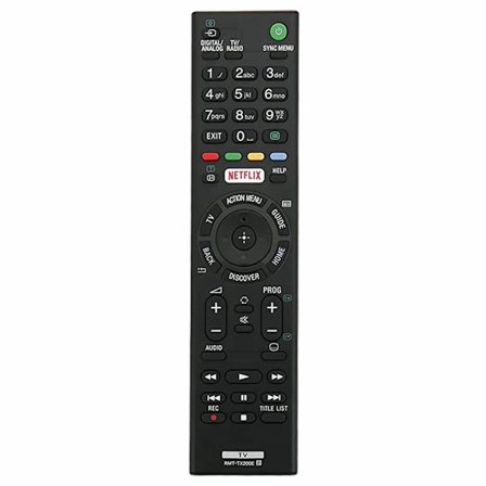 TV-fjernkontroll erstatning for RMT-TX200E Sony TV