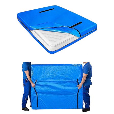 Vanntett Madrasspose for Flytting Queen Size Gjenbrukbar Madrass Oppbevaringspose [db]