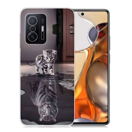 Marble Xiaomi 11T Suojakotelo - Cat's Reflection