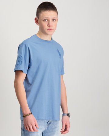 Polo Ralph Lauren Big Pony Cotton Jersey Tee Blå T-skjorter Gutt - Kids Brand Store