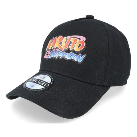 Difuzed - Svart adjustable Keps - Naruto Shippuden Men's Cap Black Adjustable @ Hatstore