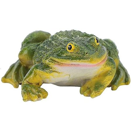 Hongzer Hagedekor Frosk Padde Figur, Resin Dyrefigur Dekor Hage Plen Gårdspynt, Utendørs Statuer