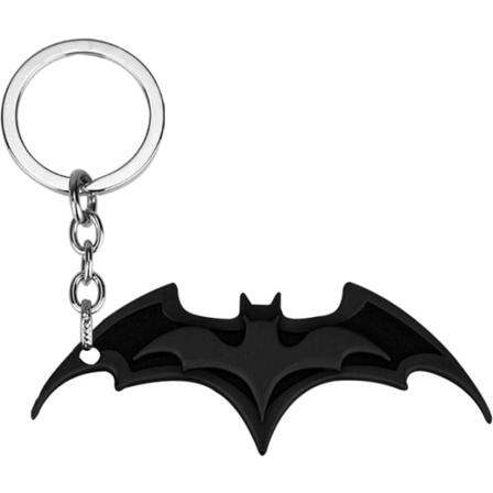 Personlig anheng i metall nøkkelring Batman tilbehør svart pend